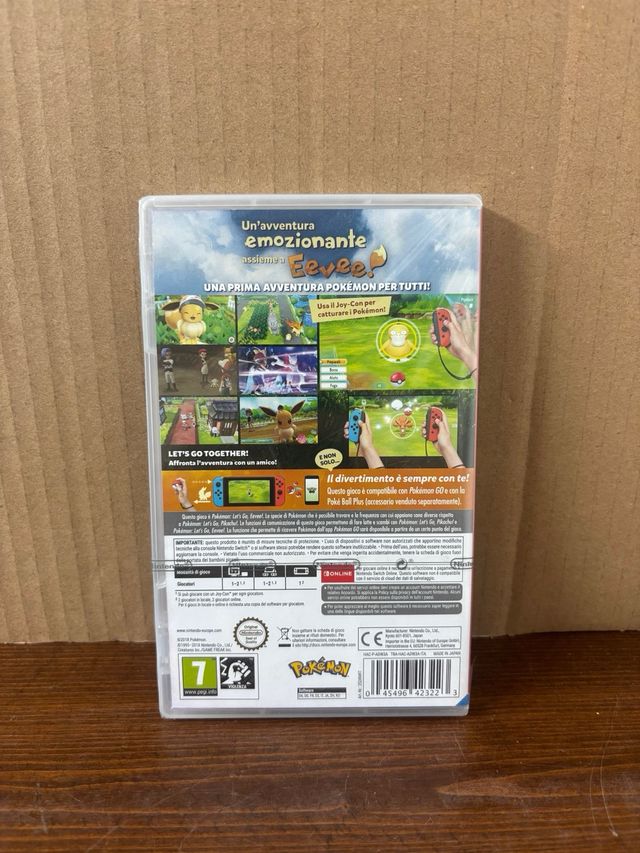 Pokemon Let’s Go Eevee Switch nuovo sealed