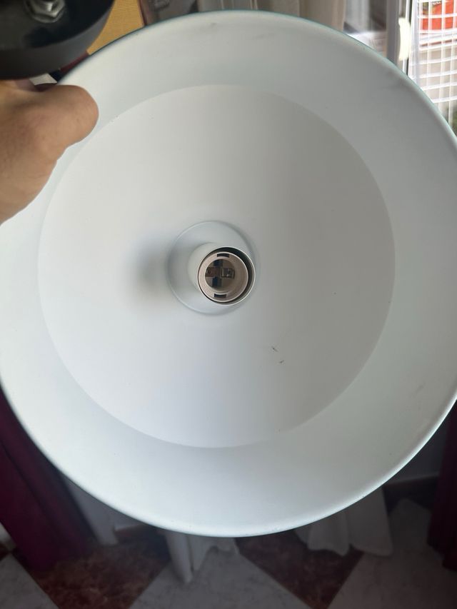 Lámpara colgante juvenil en forma de campana 