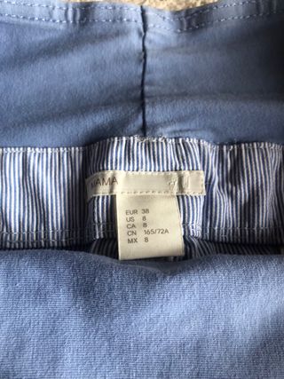 Pantalon corto premamá rayas - Talla38