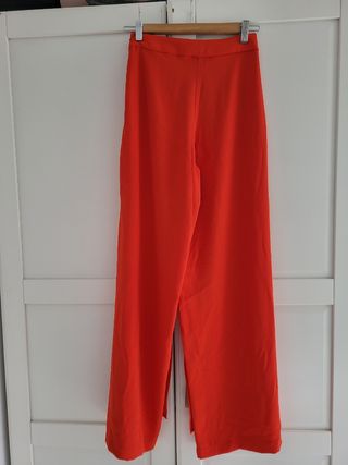 Pantalones anchos Zara rojos - T-S