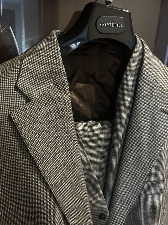 Traje Cortefiel gris - 3 piezas