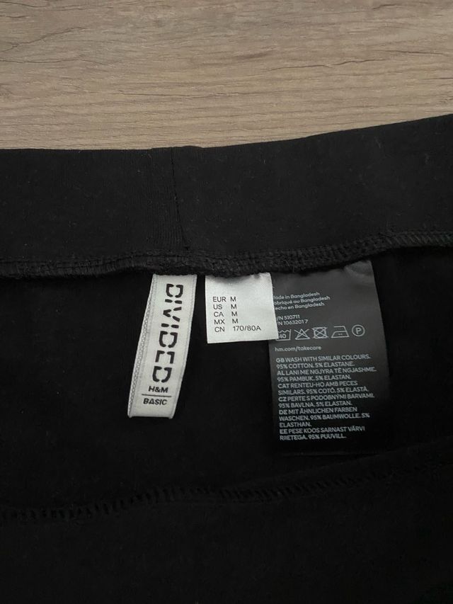 Mini Falda Negra Talla M