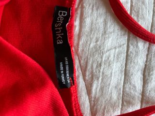Vestido Bershka rojo