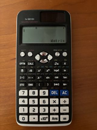 Calculadora científica fx-891EX