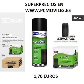 Criscolor AEROSOL LIMPIA NEUMATICOS 400ml