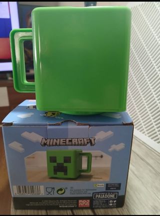 Taza Minecraft Creeper
