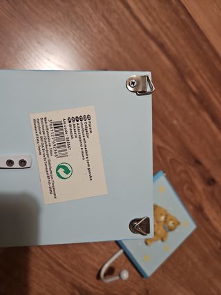 2 Percheros infantiles osos