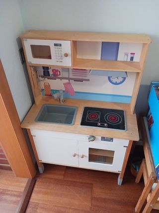 Cocina juguete niños madera