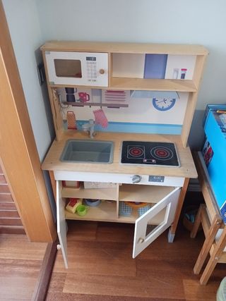 Cocina juguete niños madera