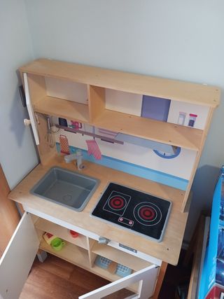 Cocina juguete niños madera