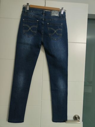 Jeans ajustados - Azul