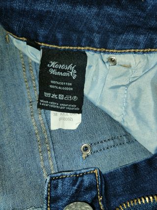 Jeans ajustados - Azul