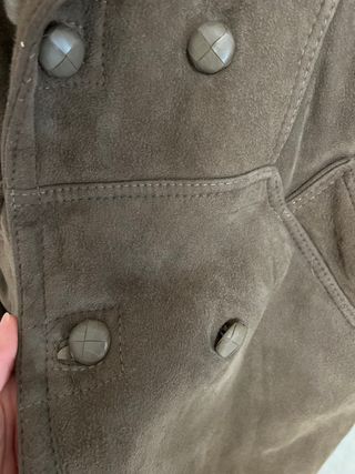 Giubbotto montone vintage uomo