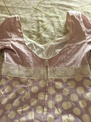 Vestido Flamenca lunares - Talla 42,