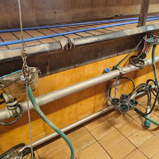 Despiece sala ordeño capacidad para 16 vacas