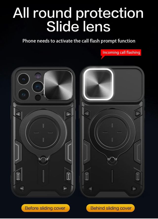 Iphone 16 Pro Max - Funda Magnético Grado Militar