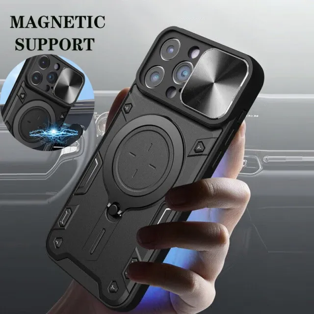 Iphone 16 Pro Max - Funda Magnético Grado Militar