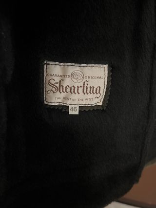 Vintage Montone Shearling Donna