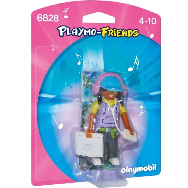 Chica con cascos Playmobil
