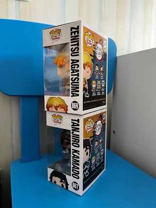 Funko Pop Demon Slayer (Tanjiro y Zenitsu)