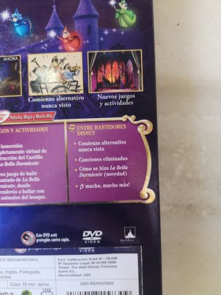 DVD La Bella Durmiente