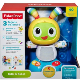 Bebo robot musical Fisher Price saltarín