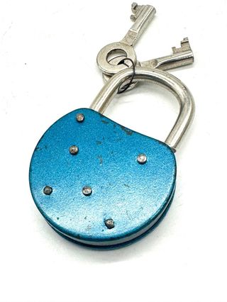 Lucchetto vintage ASTRY anni ‘70 con 2 chiavi