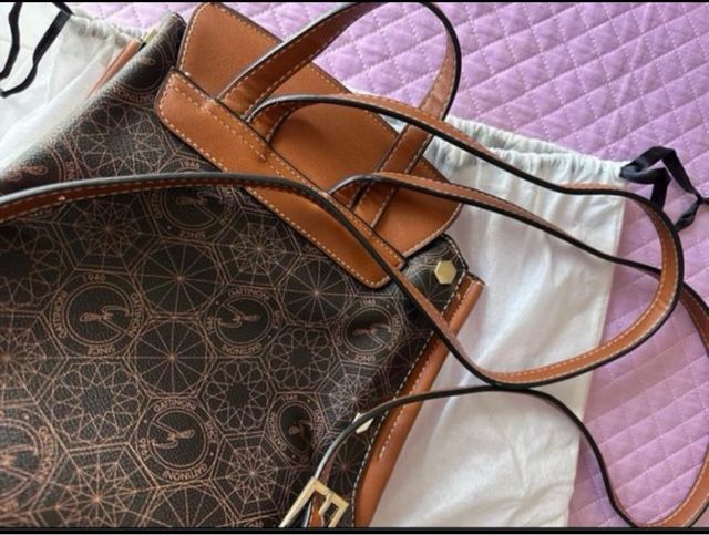 Zaino Gattinoni marrone e nero