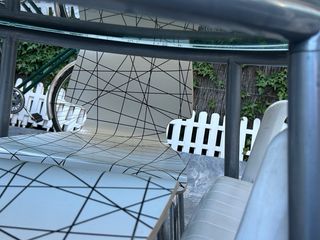 2 uds por 50€ - 2 Mesas elegantes cristal jardín