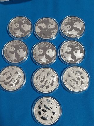  Onzas de  Plata Panda 