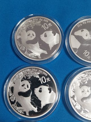  Onzas de  Plata Panda 