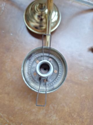 Lámpara Clásica Dorada Metal