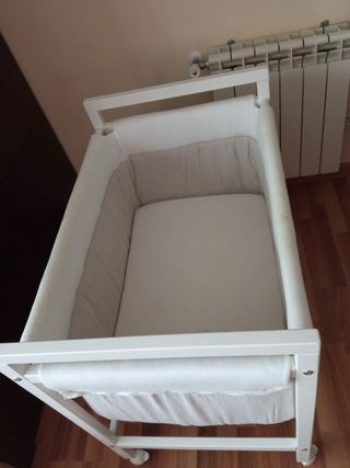 Minicuna Prenatal con ruedas