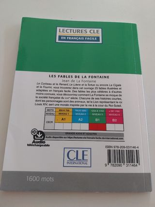 Lecture Fables de la Fontaine niv. B1