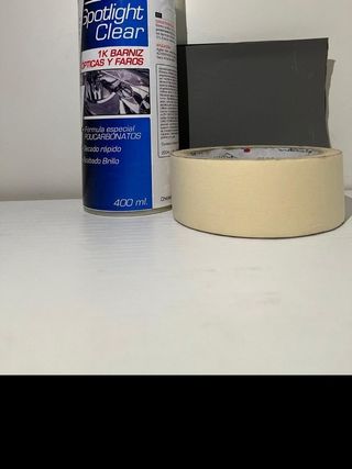 Kit reparación de faros barniz