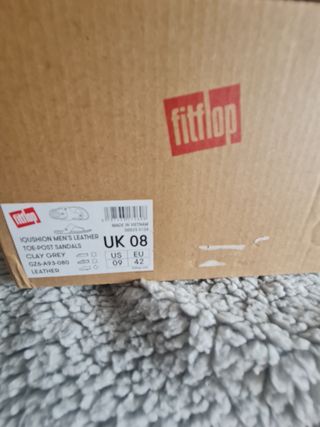 Sandalias FitFlop beige hombre