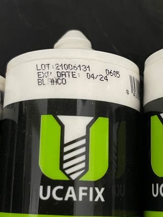 Masilla Acrílica Blanca Ucafix