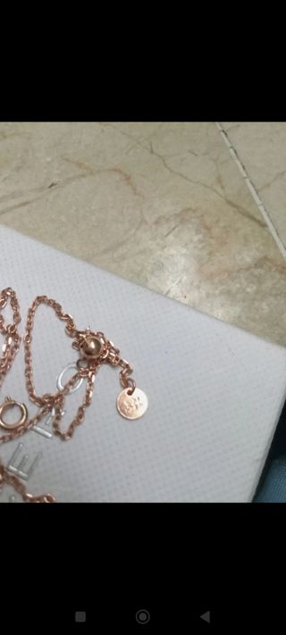 Collar Luxenter Oro Rosa