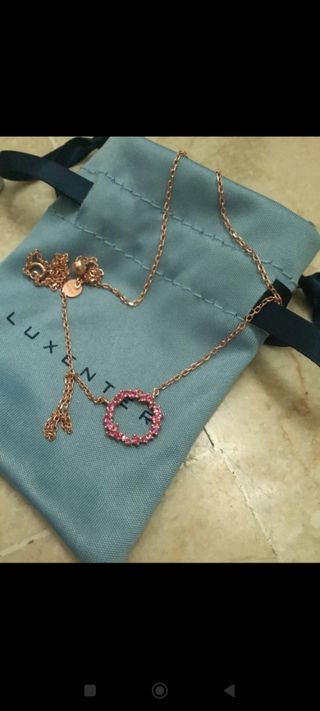 Collar Luxenter Oro Rosa