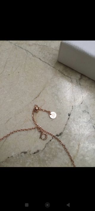 Collar Luxenter Oro Rosa
