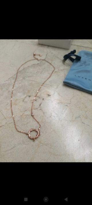 Collar Luxenter Oro Rosa