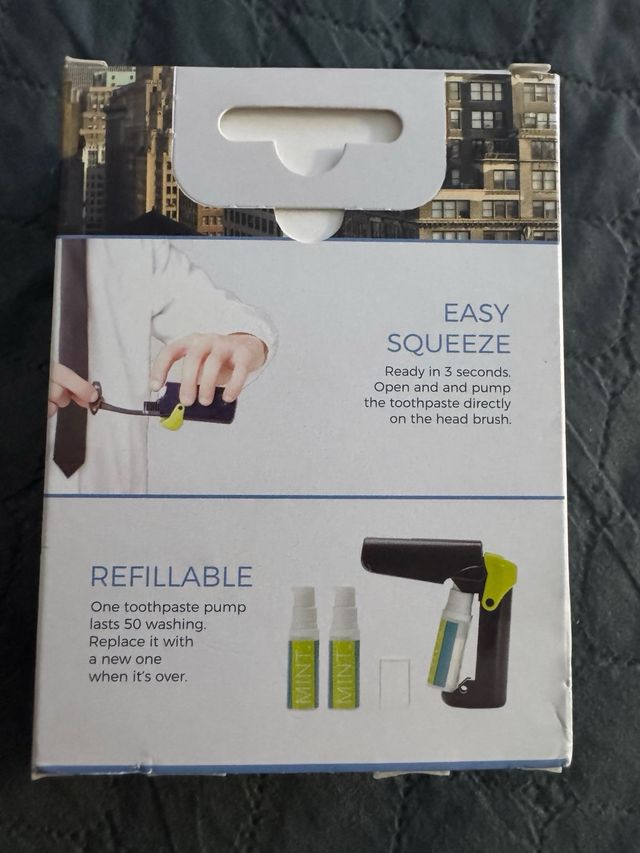 Banale Spazzolino da denti da viaggio 2 in 1