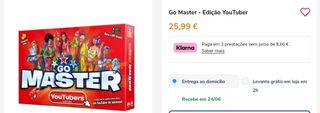 2 Jogos: Go Master Gamers e Youtubers