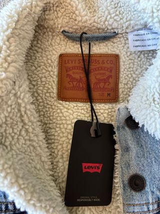Chaqueta vaquera Levi's borreguillo M