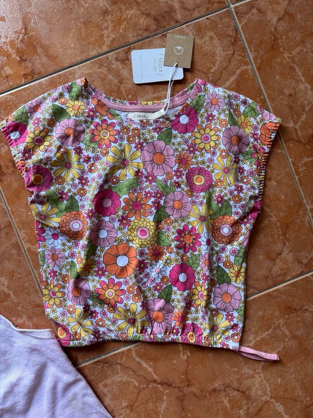 Lote ropa niña 3 piezas NUEVO t. 5-6