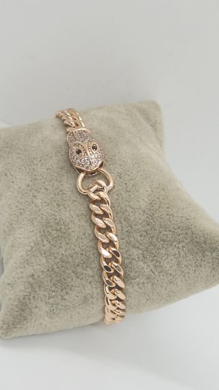 Pulsera Serpiente goldfilled 14k