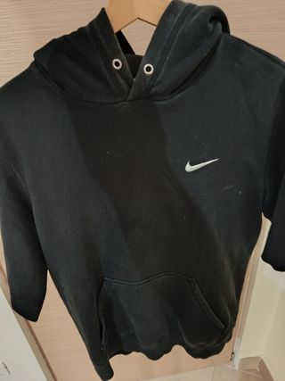 Felpa Nike nera mezza manica tg M