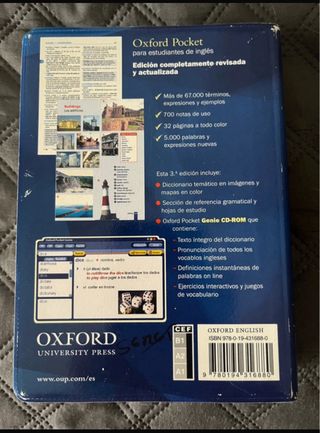 Diccionario Oxford Pocket: Esp-ing/Ing-esp