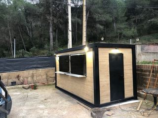 Caseta contenedor food truck