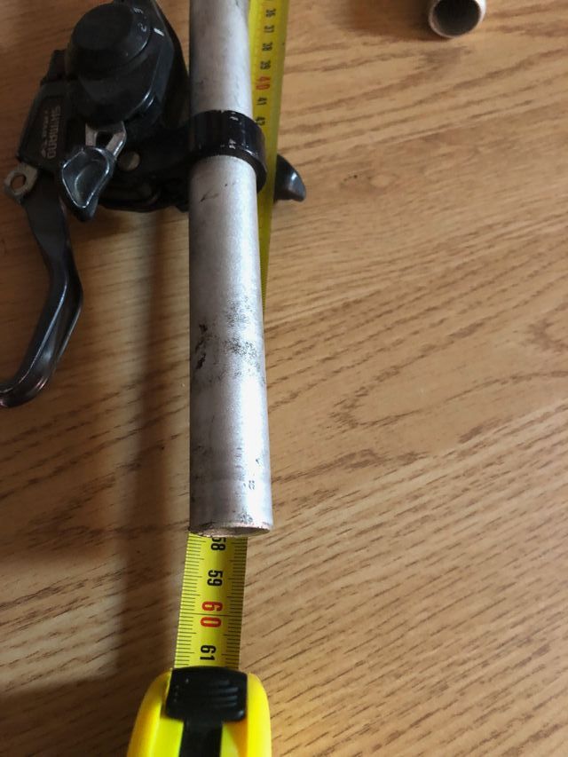 Manubrio MTB Flat 600mm Ø31,8mm